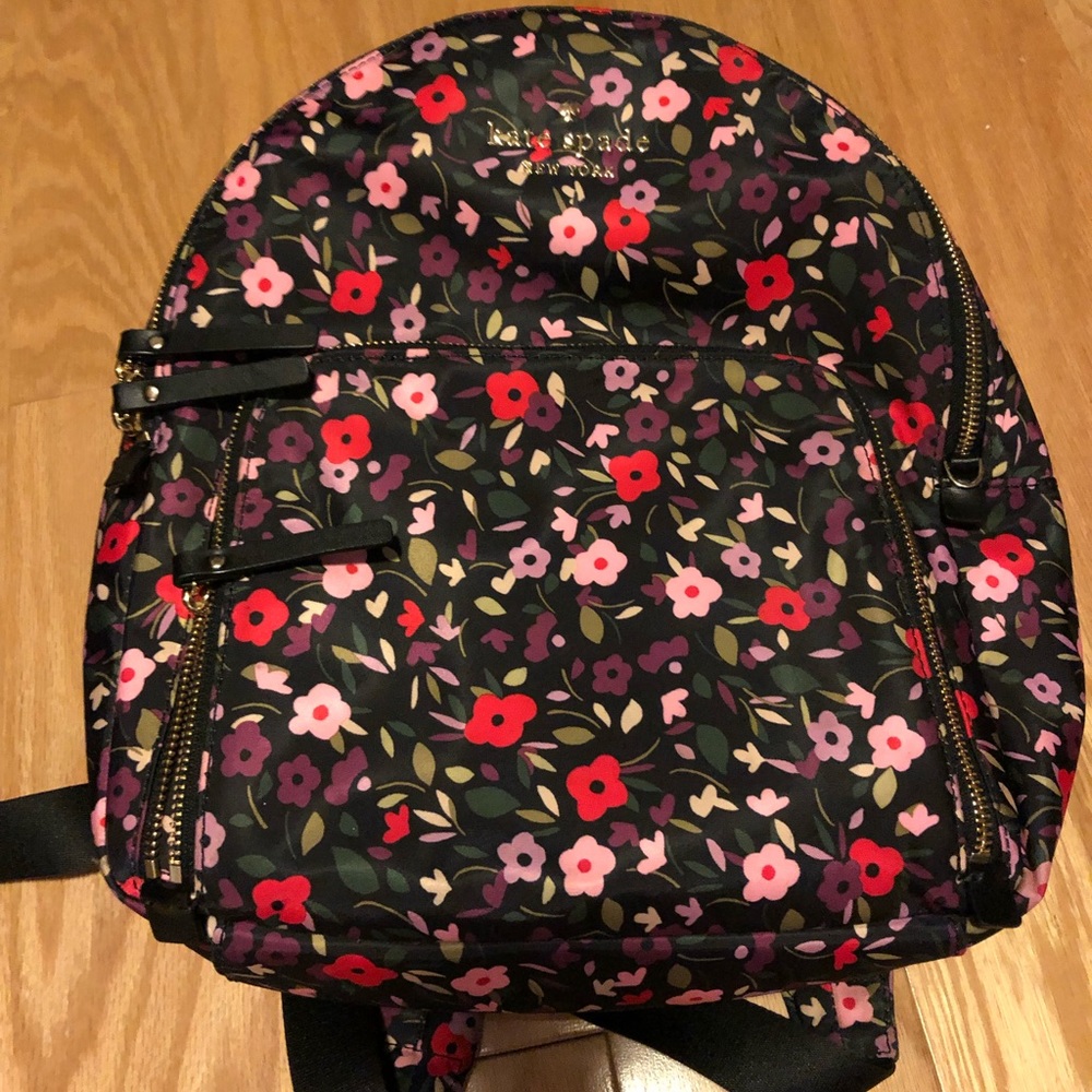 Kate Spade floral backpack